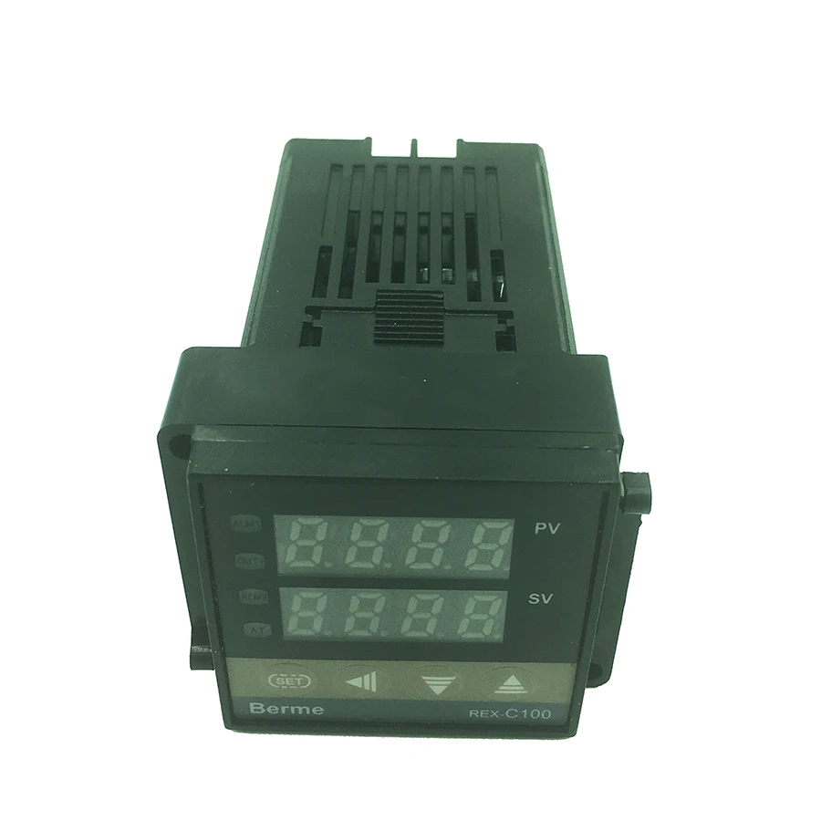 REX-C100 digital temperature controller thermostat  SSR output  K type  thermocouple sensor 48 x 48 +SSR 40DA solid relay+sensor