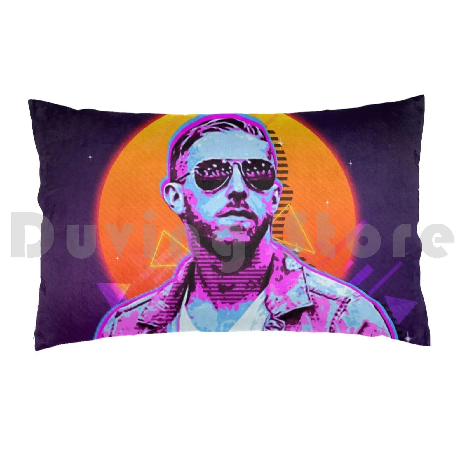 Freshly Squeezed Orange Cassidy 80's Retro Pop Art Pillow Case Printed 35x50 Orange Cassidy Aew Wrestling