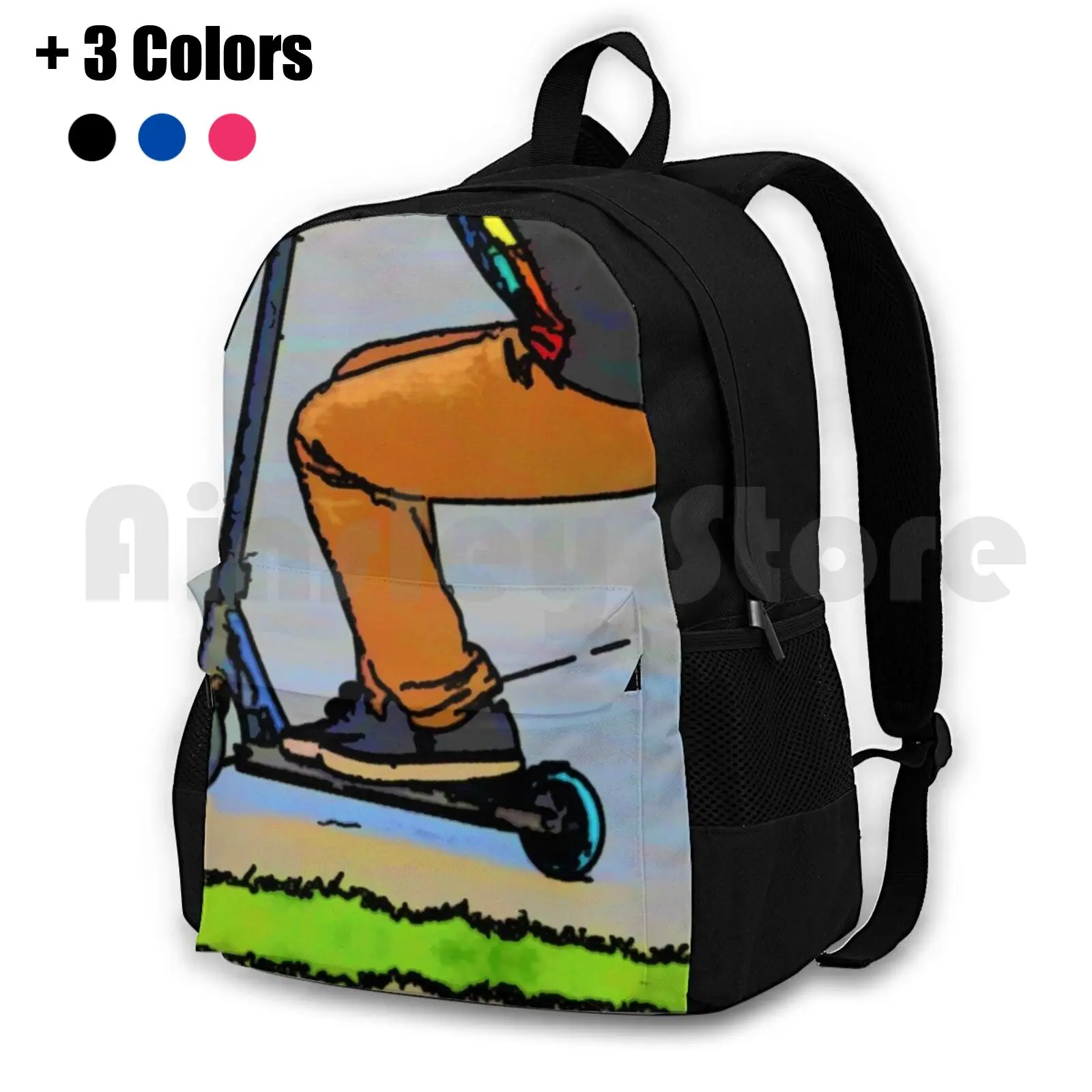 Scooter Cruiser-Stunt Scooter Trick Outdoor Hiking Backpack Riding Climbing Sports Bag Stunt Scooter Scooter Outdoor Sports