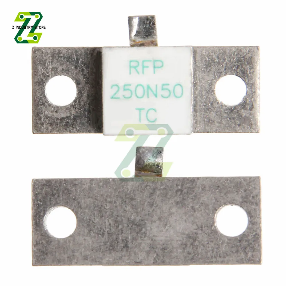 250W RFP 250N50F Termination Microwave Resistor Dummy Load Copper DC-3.0 GHz 50 Ohms Resistance