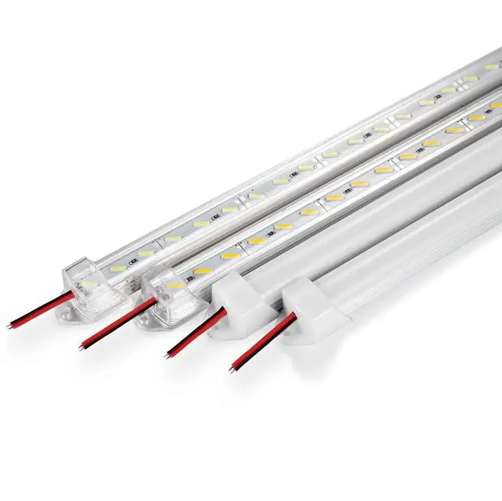 LED Bar Light DC 12V 50cm 9W 1800lm SMD 7020 Waterproof IP44 36 LED Rigid Strip Cabinet Light For Kitchen Under Cabinet