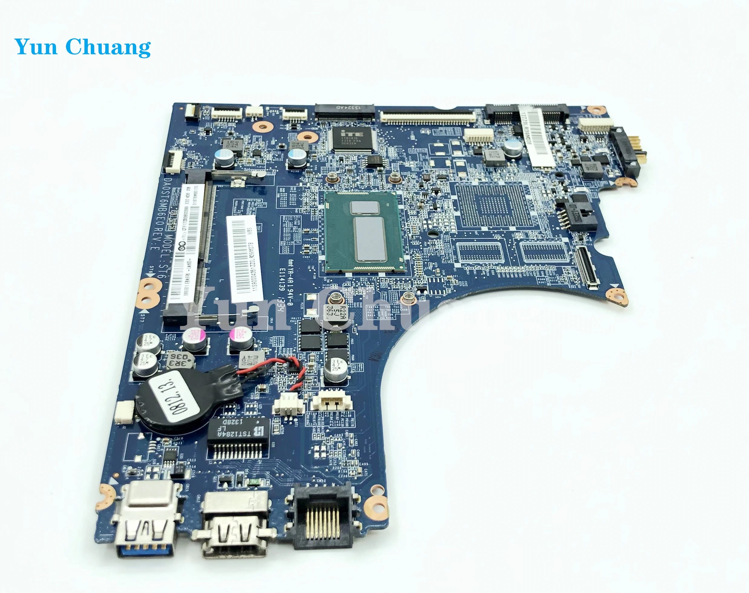 Imagem -03 - Placa-mãe Portátil para Lenovo Ideapad Flex 14 Flex 15 Da0st6mb6e0 Da0st6mb6f0 Mainboard com Core i3 i5 i7 Cpu Uma 100 Testado