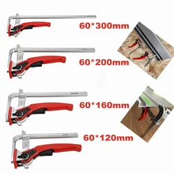 1Pc/2Pcs Quick Guide Rail Clamp Different Sizes F Clamp MFT Clamp for MFT and Guide Rail System Hand Tool Woodworking DIY