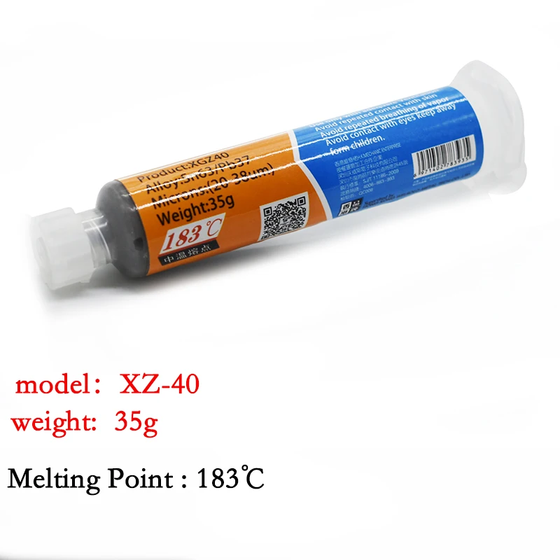 Soldering Paste Solder Sn63/Pb67 For TS100 Soldering Iron Circuit Board SMT SMD Welding Flux Repair Tool