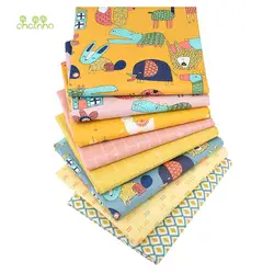 Curcuma di cartone animato, tessuto di cotone Twill stampato, panno Patchwork per trapuntatura cucito fai-da-te camicie da letto per bambini e bambini materiale