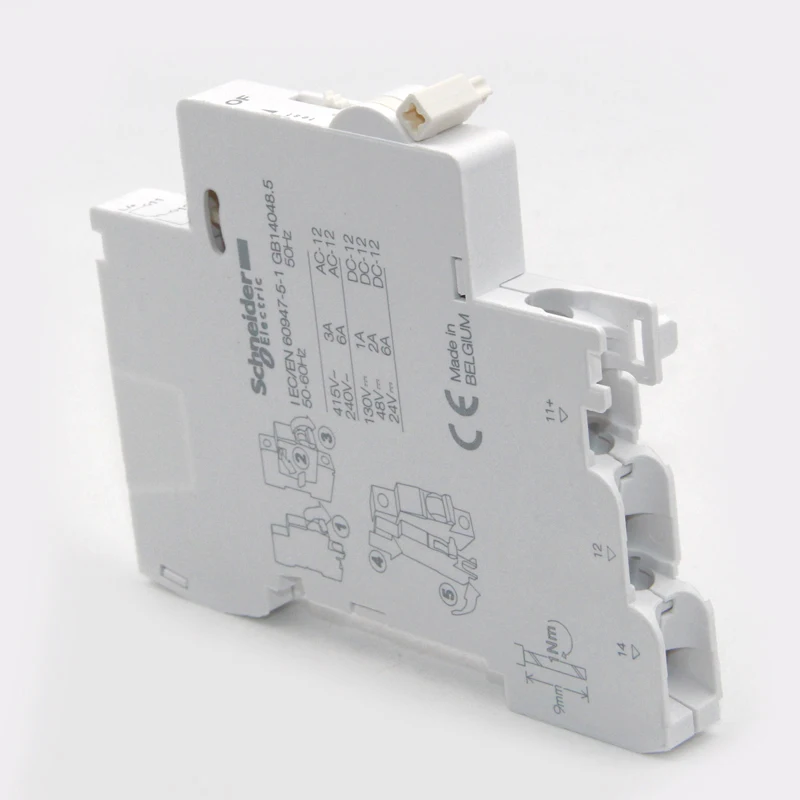 A9N26924 OF（1NO-NC）Status indicating contact Schneider A9 Electrical accessories 10mA-6A,24-415VAC/24-130ADC apply C120/C65-DC