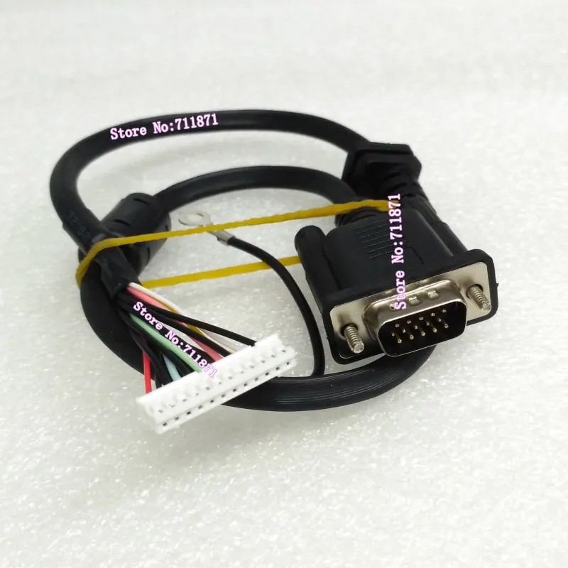 50Cm 12P Om 15Pin Vga D-Sub Kabel Lijn Montage Lcd Monitor Tv D-Sub Vga lijn Kabel 12Pin 15P All In One Pc Vga Kabel D-Sub Lijn