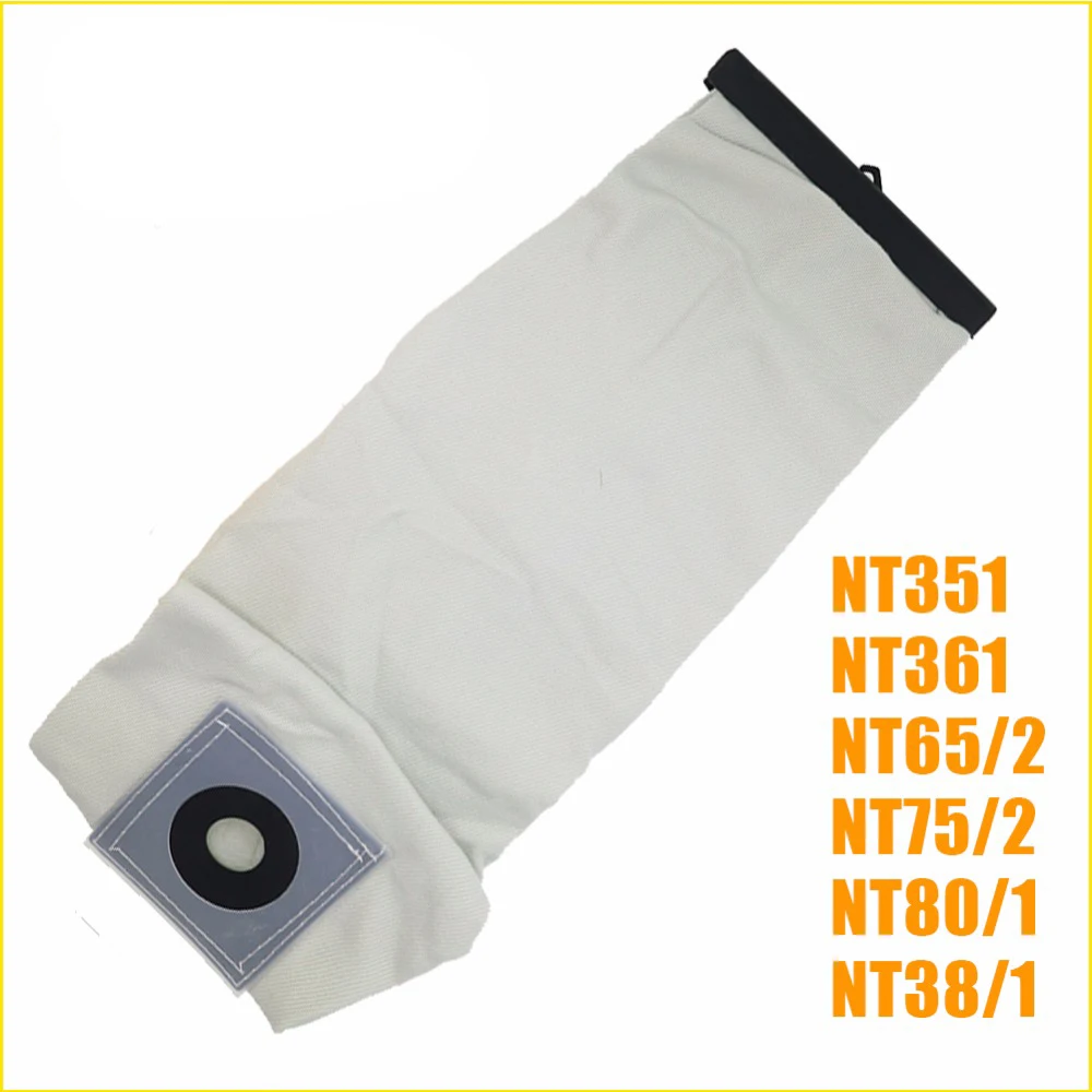 TOP quality Washable Vacuum Cleaner parts For KARCHER VACUUM CLEANER Cloth DUST Filter BAGS NT351 NT361 NT65/2 NT75/2 NT80/1