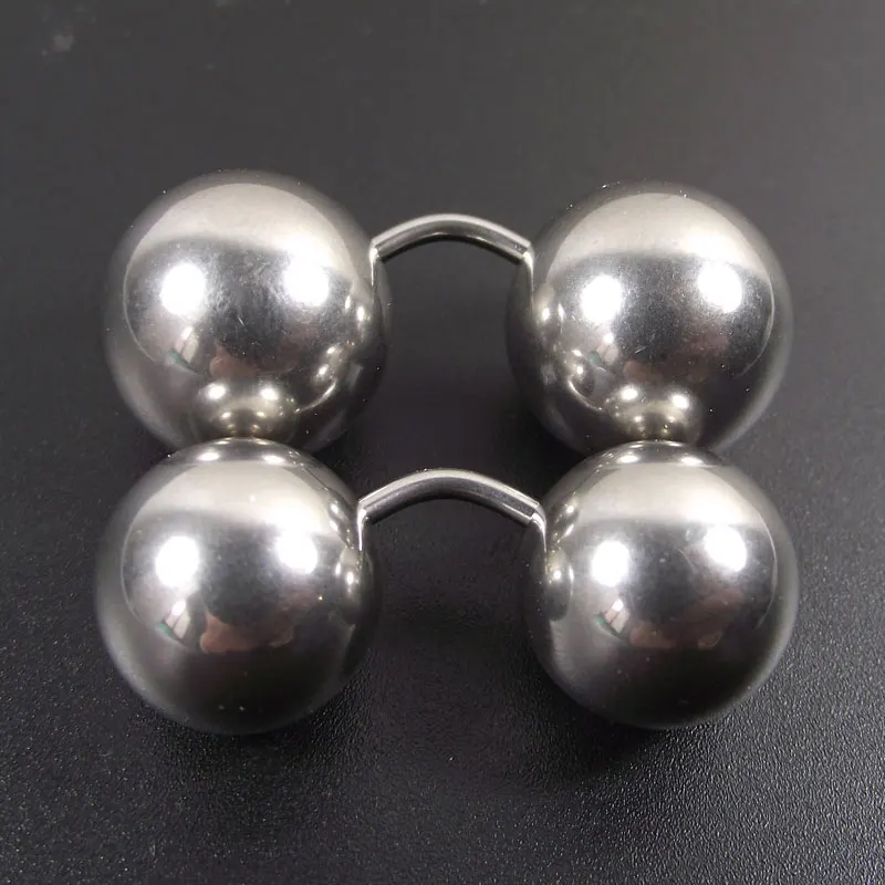 SaYao short bar Big Ball Stainless Steel Straight Barbell Rings Eyebrow Banana Curved Ear Piercing Nipple PA Ring Bar Lips