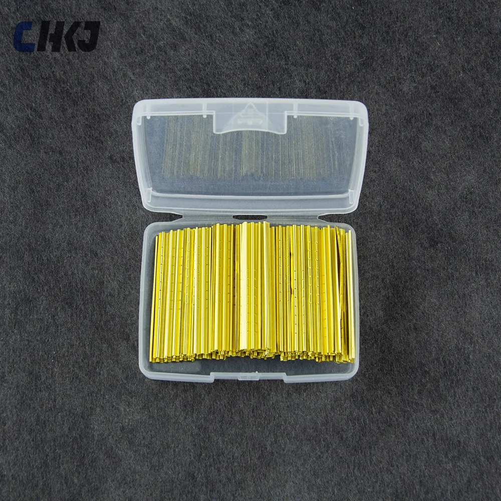 100Pcs/Box Zweireihig Fertig Zinn Folie Streifen Werkzeuge Verbesserte Versio Goldene/Silber Allgemeine-zweck zinn folie Schlosser Werkzeuge