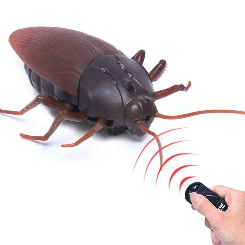 

Infrared Remote Control Insect Toys Simulation Spider Ants Cockroaches Electric RC Toy Halloween Gift For Adult Prank Insects