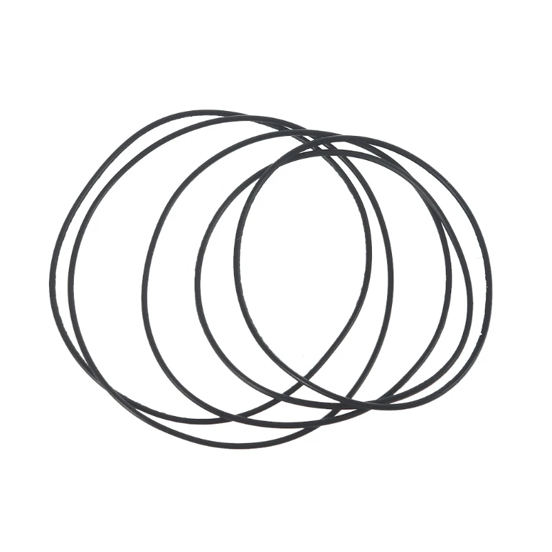 1Mm Sabuk Mesin Pita Kaset Bentuk Bulat Ukuran Campur Berbagai Macam Sabuk Umum untuk Perekam Pengulang Walkman DVD Ong 25-80Mm 20 Buah