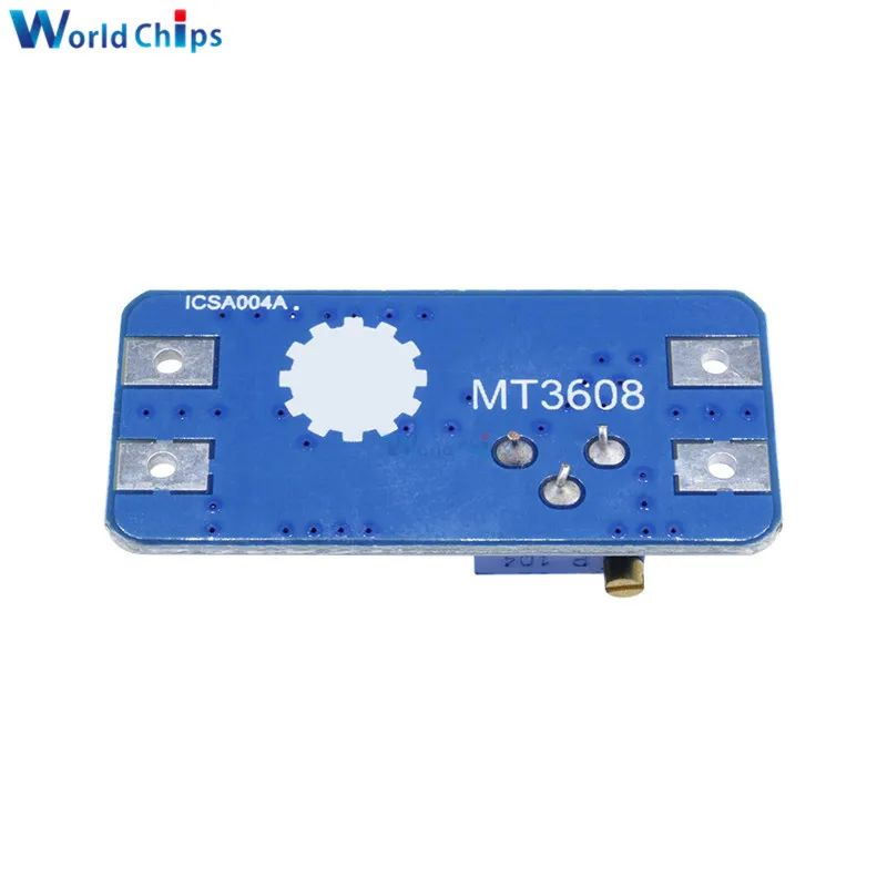 MT3608 DC-DC Adjustable Boost Module 2A Boost Plate DC-DC Step Up Converter Module with MICRO USB 2V-24V to 5V 9V 12V 28V