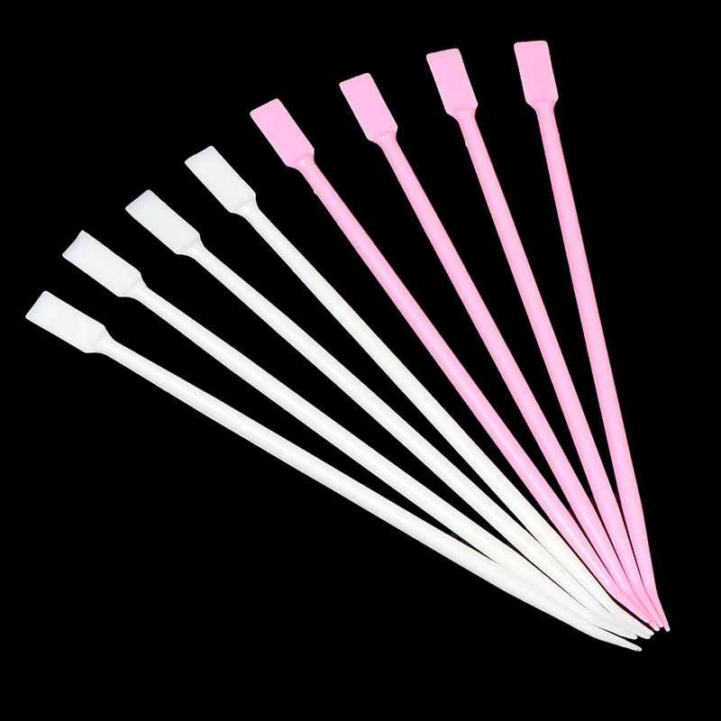 20pcs Plastic Eyelash Perm Lifting Eyelashes Tool Clean Up Rods Beauty Makeup Lamination Eyelashes Separating Tool