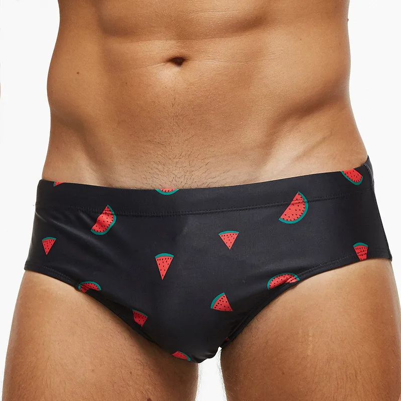 

Men Swim Briefs Sexy Swimsuits Detachable Pad Swimming Trunks Surf Board Wear Beach Shorts Gay Swimwear Low Rise Bathing