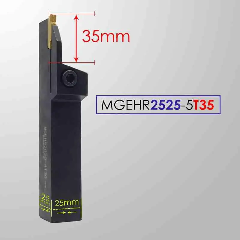 BEYOND MGEHR MGEHR2020 MGEHR2525 2T25 3T30 4T30 5T35 25/30/35mm Lathe Cutting Tool Holder Groove Lengthen Cut Deep Longer MGMN