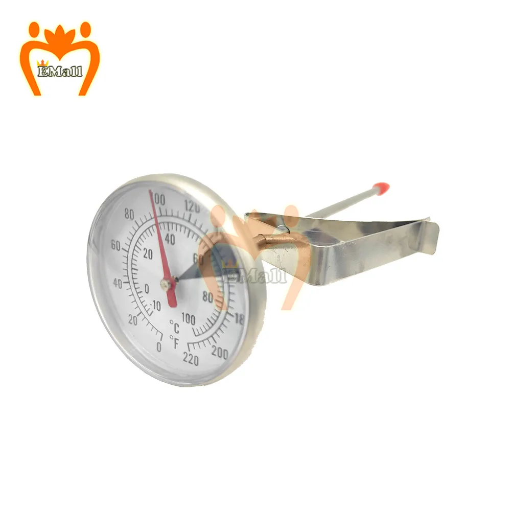 Termometro per caffè al latte da cucina in acciaio inossidabile 0-100 ℃/0-220 ° f carne acqua cibo BBQ sonda forno termometri Test