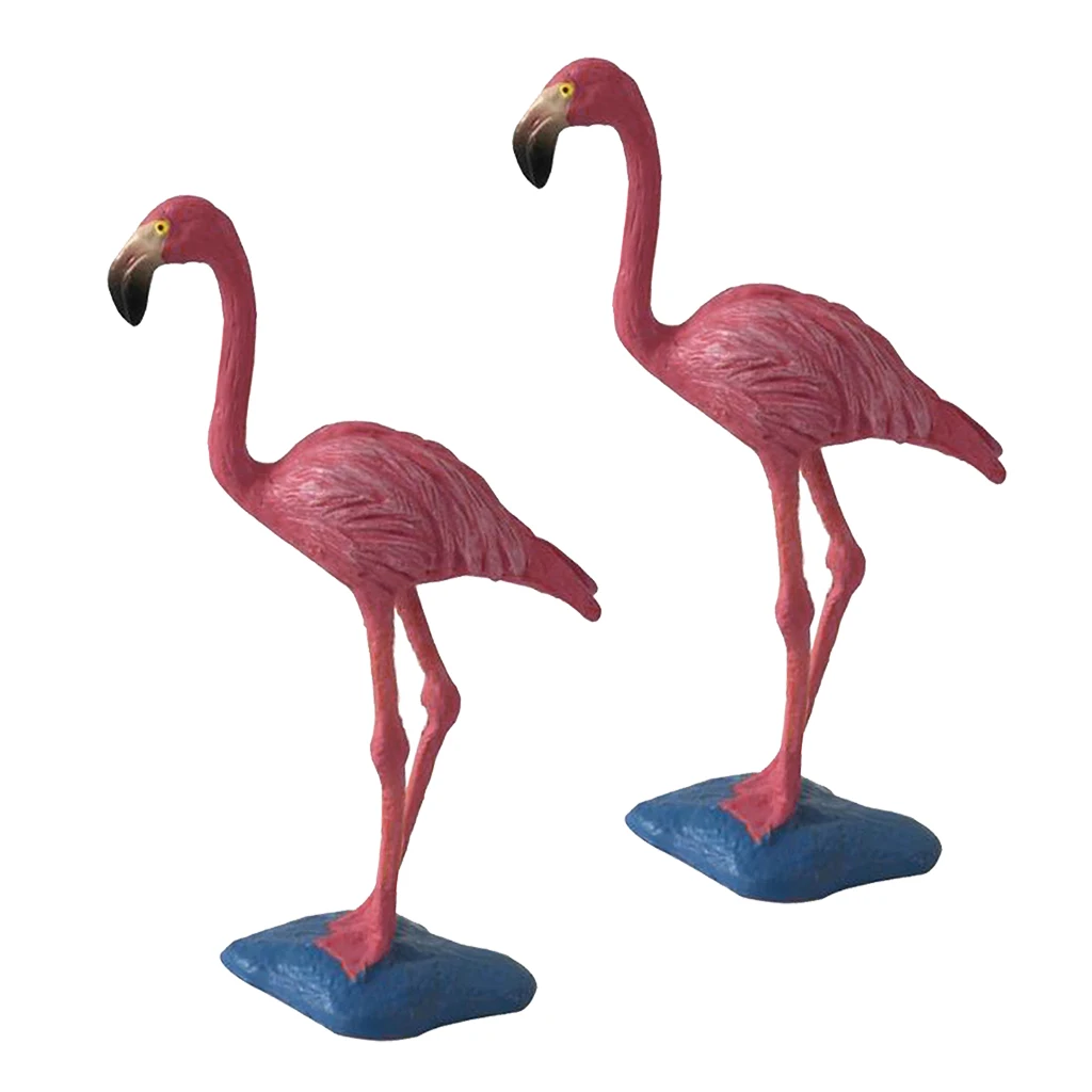 2 sztuk Flamingo stoczni ozdoba, Flamingo trawnik ozdoby, Flamingo Garden dekoracja obejścia