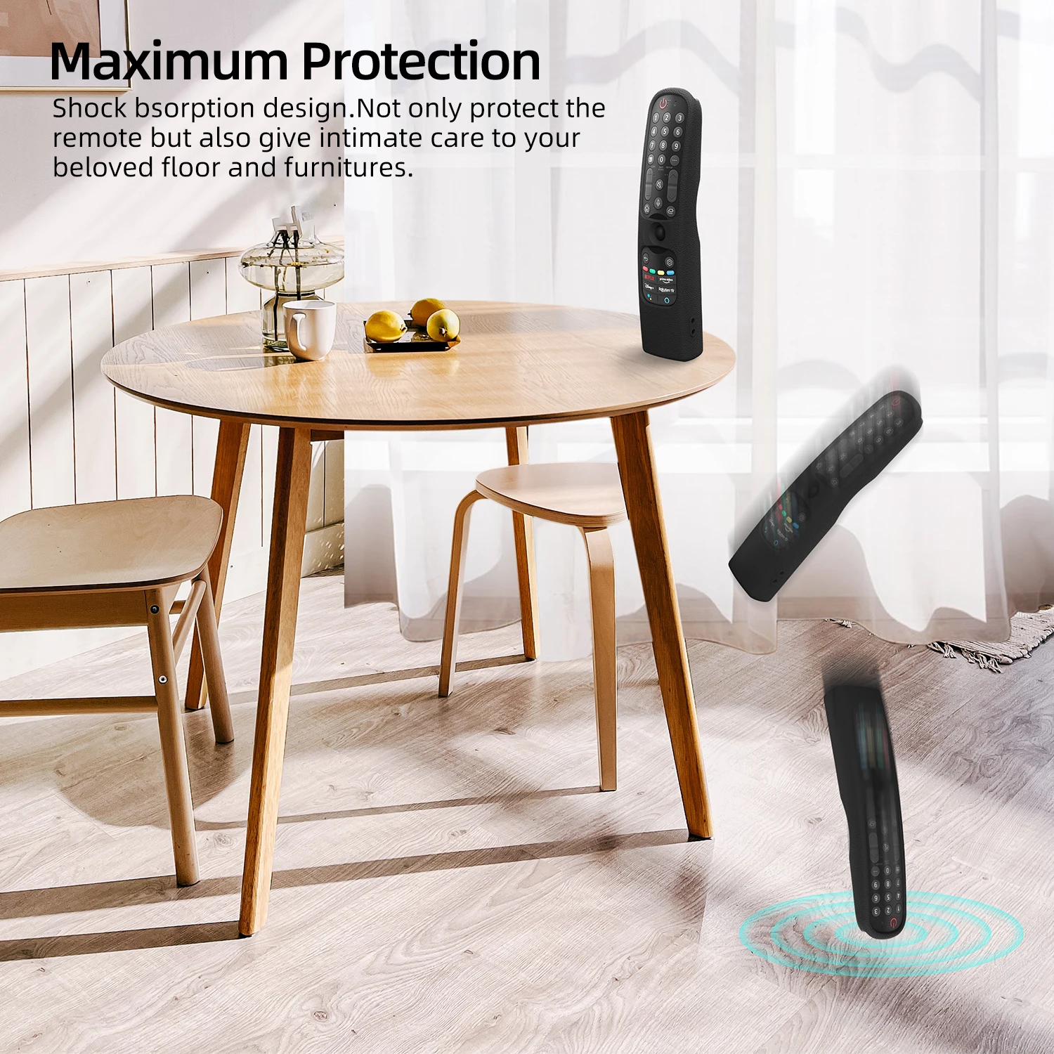 Coque en silicone pour LG, Juste de télécommande, SIKAI, OLED TV Magic Remote, MR22GA, MR21GA, MR21N, MR21GC