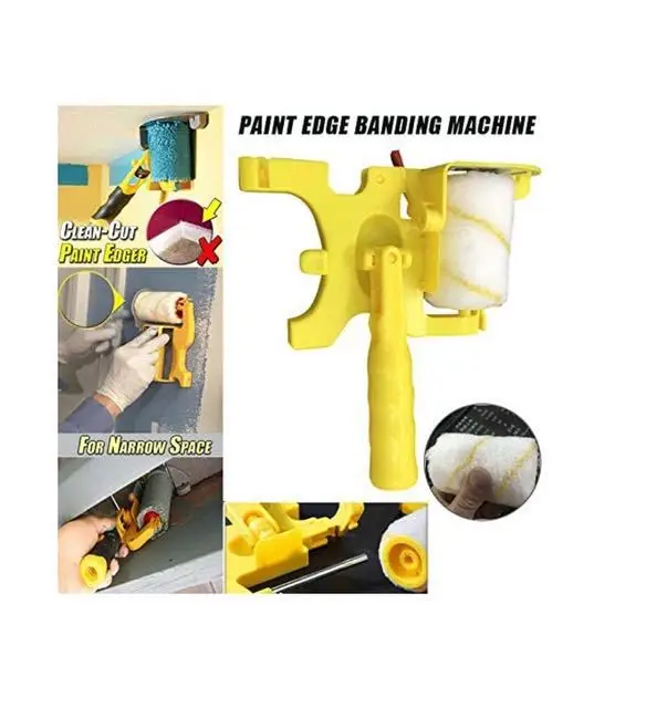 Clean Cut Paint Edger Roller Wall Painting Roller Brush Set Brush Multifunctional Roller