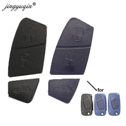 Jingyuqin Blu Nero di Ricambio 2/3 Bottoni Auto Chiave A Distanza Borsette Button Pad Per Fiat Punto Panda Stilo