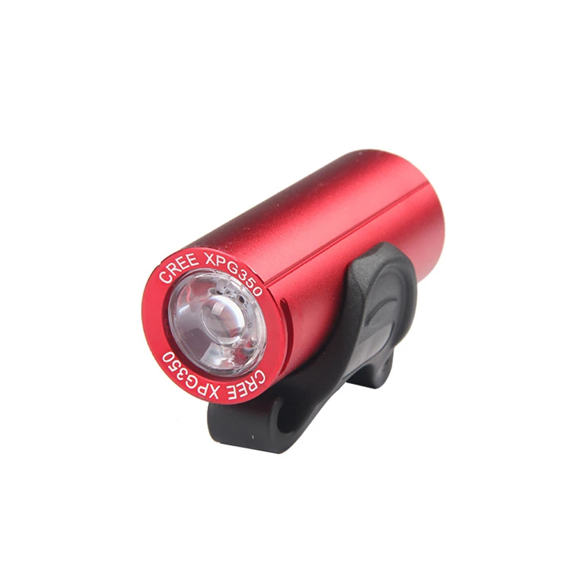 Luce per bici da 350 lumen, faro anteriore per bicicletta a LED ricaricabile USB, sensore di luce torcia per pendolari di sicurezza per ciclismo, impermeabile
