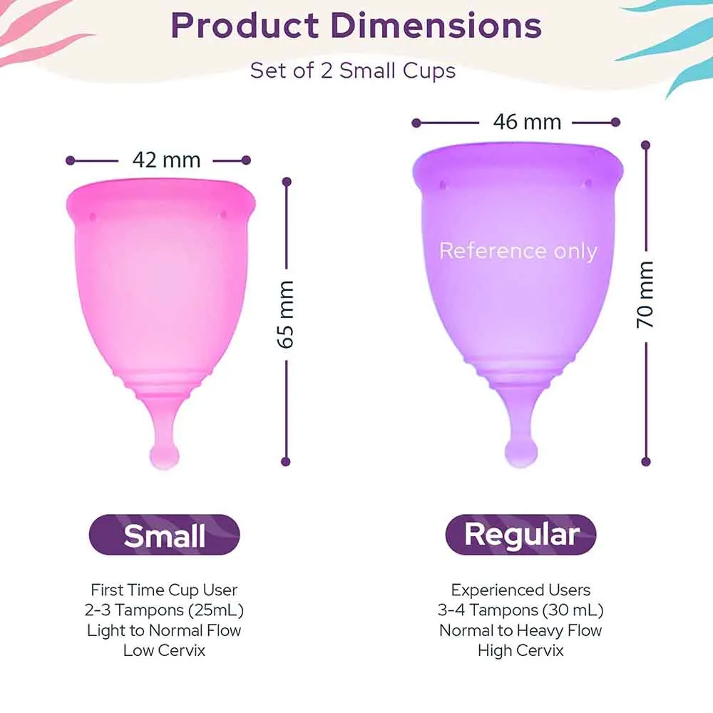 Menstrual Cup Kit Sterilizer and Period Cup Mental Collector Hypoallergenic Certified Medical Silicon Cup For Women Health Care