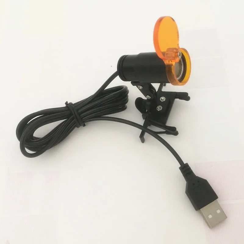 USB Port Clip Ultralight Medical Headlight 5W LED Headlamp Dental Surgical Head Light with Dental Curing Material Filter