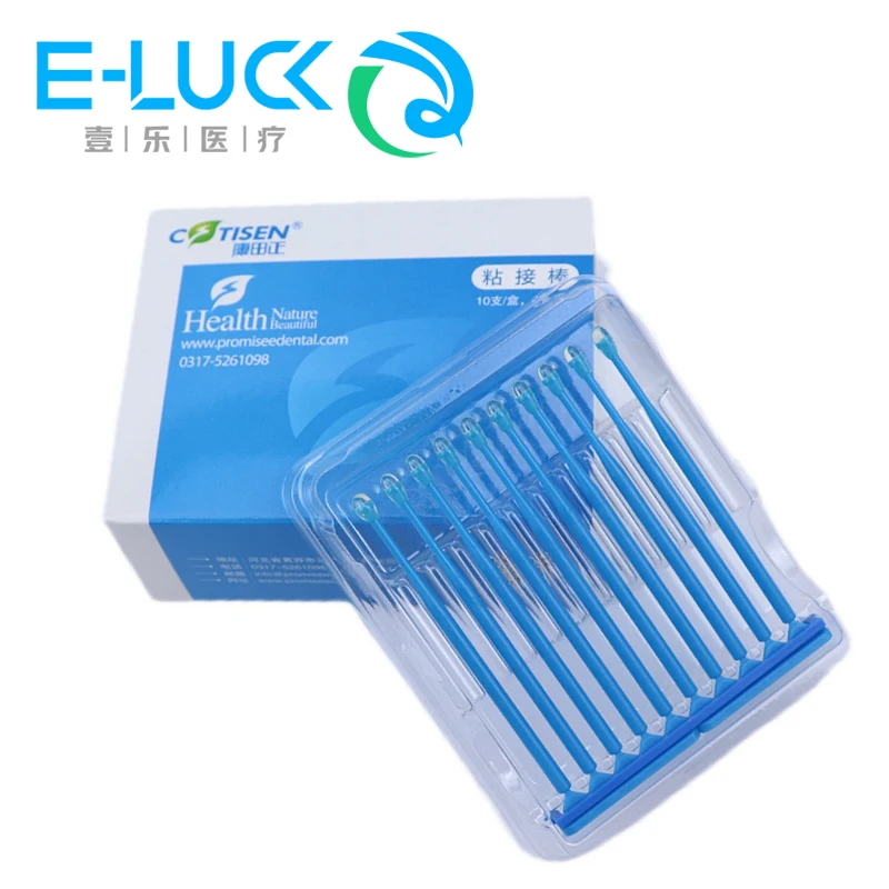 Dental Adhesive Tip Applicator Orthodontic Material Disposable Sticky Sticks/Rods/Adhesive Tip Applicator 20pcs/box