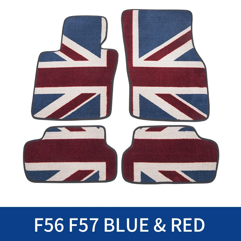 Linksgestuurde Auto Vloer Voet Matten Voor Mini Cooper R56 F54 R55 Clubman F55 5 Deuren F56 3 Deuren r57 F57 F60 R60 Countryman