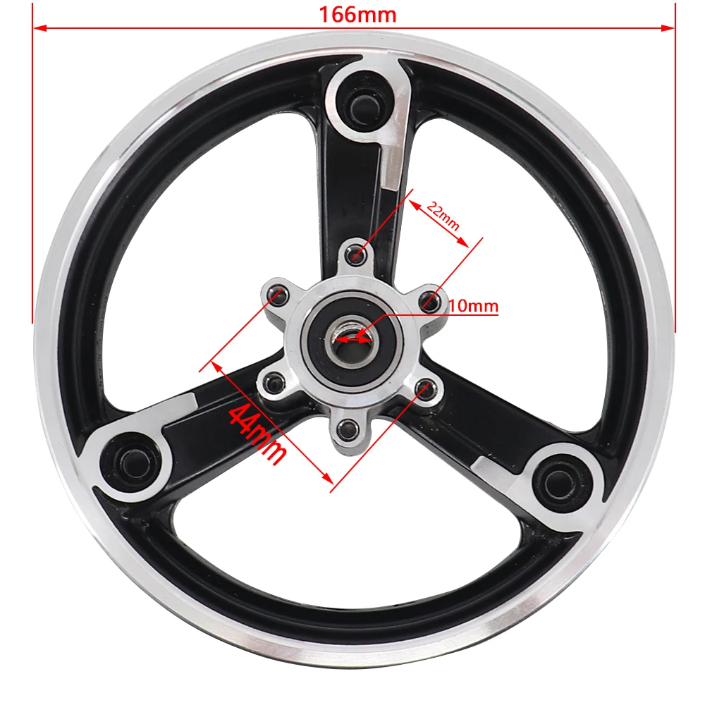 10 inch Split Front Hub Standard Version Ring Bearing for Kaabo Mantis 10inch Split Motor 800V 1000W 1500W Parts