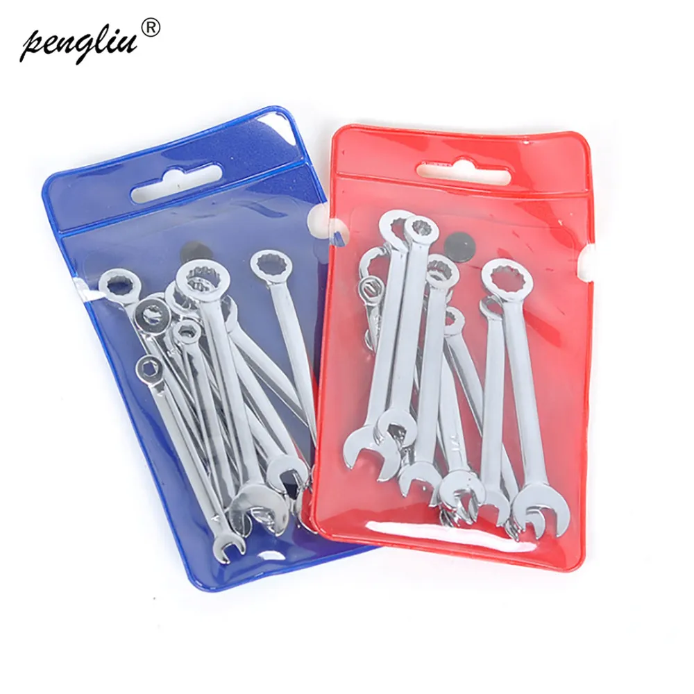 metric inch mini wrench espelho 411 mm open end grupo ferramentas de reparo do carro chave combinada multitool plum 10 pcs 01