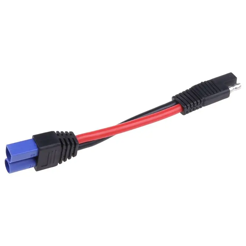 New 10 AWG SAE To EC5 Male Plug Connector To SAE Power Automotive Adapter Cable Wire