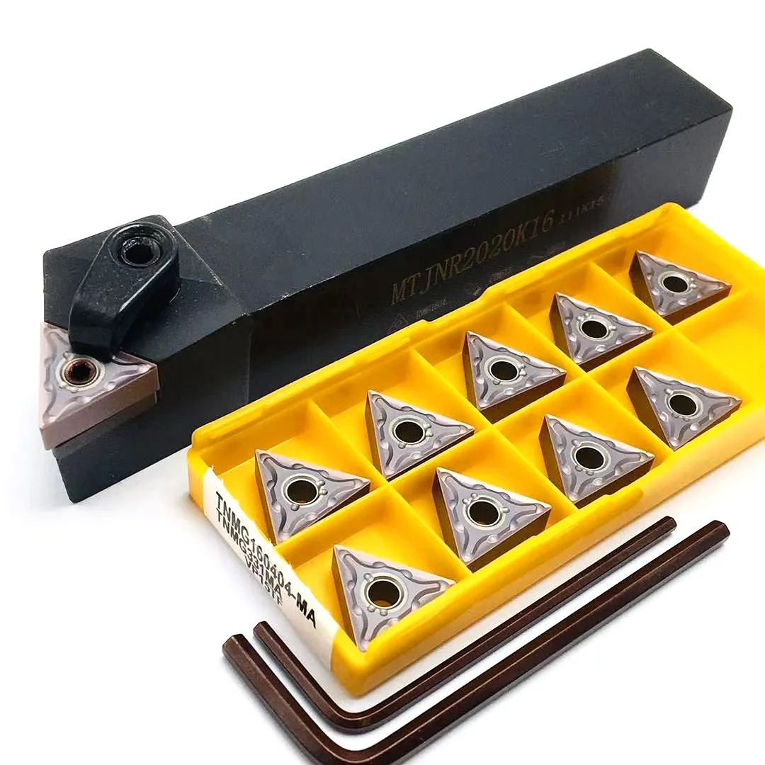 Portautensili per tornitura esterna MTJNR1616H16 MTJNR2020K16 tntnmg160404/TNMG160408 utensile per tornitura di metalli con lama in metallo duro
