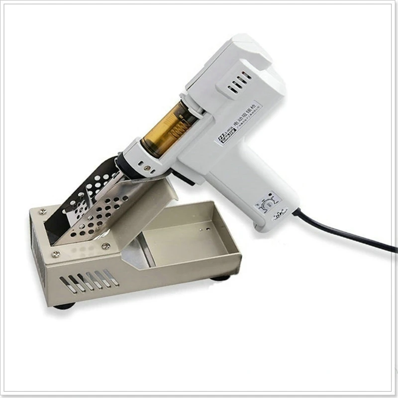110V /220V Điện Hút Chân Không Hút Thiếc Loại Bơm Hàn Hút Súng Làm Nóng Core Hút Tín S-993A Đèn Pin Lõi Sắt core 100W