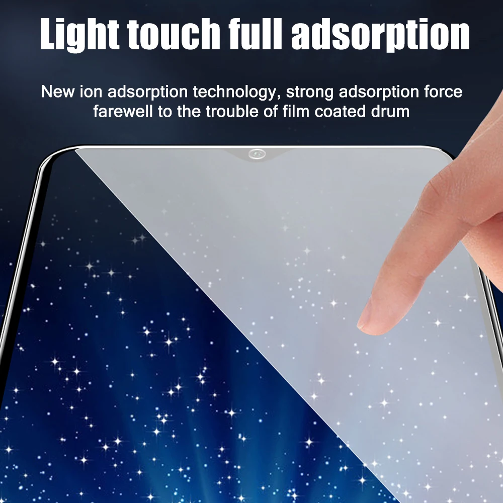 2Pcs tempered glass for xiaomi redmi 8 8A note 8 8T 9S 9 pro MAX 9A 9C 10X pro protective film phone screen protector on glass