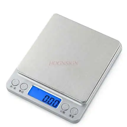 Rechargeable precision home kitchen scale small electronic scale 0.01g grams small scale baked food weighing gram scale