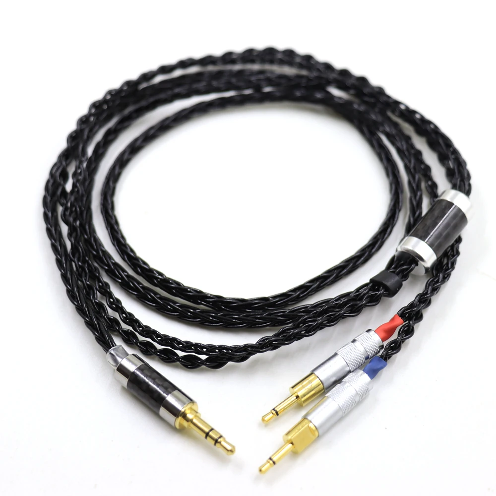 

Thouliess 3.5 XLR 4.4 Male to Dual 2.5 mm 152 Cores Headphone Earphone Cable Hifi Cable For hd700 Sennheiser hd700 nw zx300a