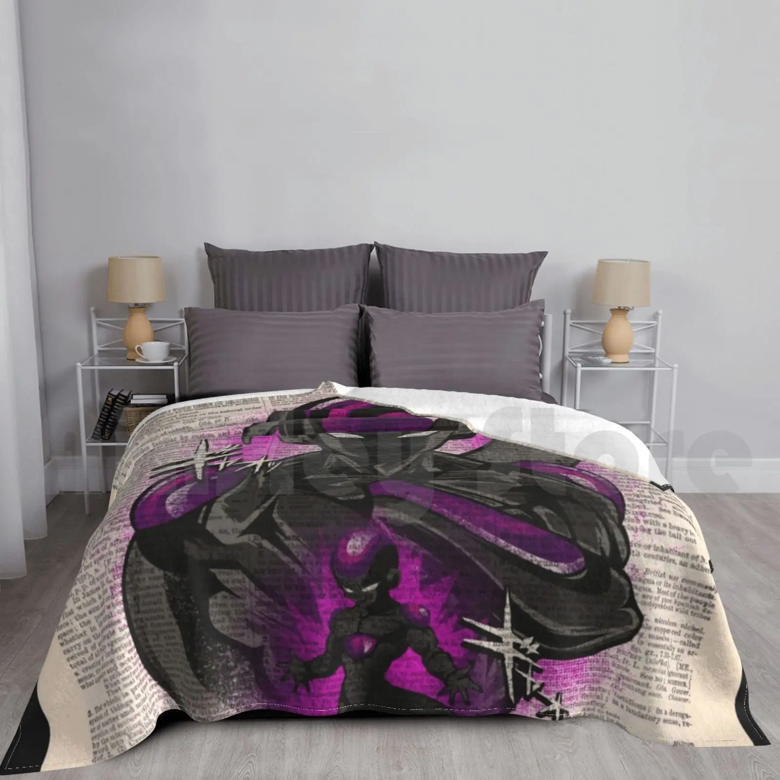 Upcycled Of The Emperor Blanket Fashion Custom Freeza Gotenks Super