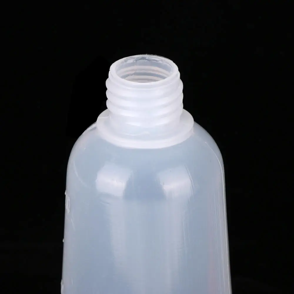 100ml Plastic Clear Tip Applicator Bottle Plastic Squeeze Bottle With Tip Cap For Crafts Art Glue Multi Purpose 1pcs