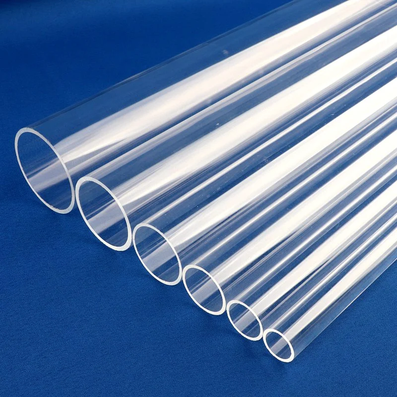 3pcs 25/50cm O.D 16-50mm Fish Tank Aquarium Clear Acrylic Pipe Transparent Plexiglass Tube DIY Accessories Drain Pipe