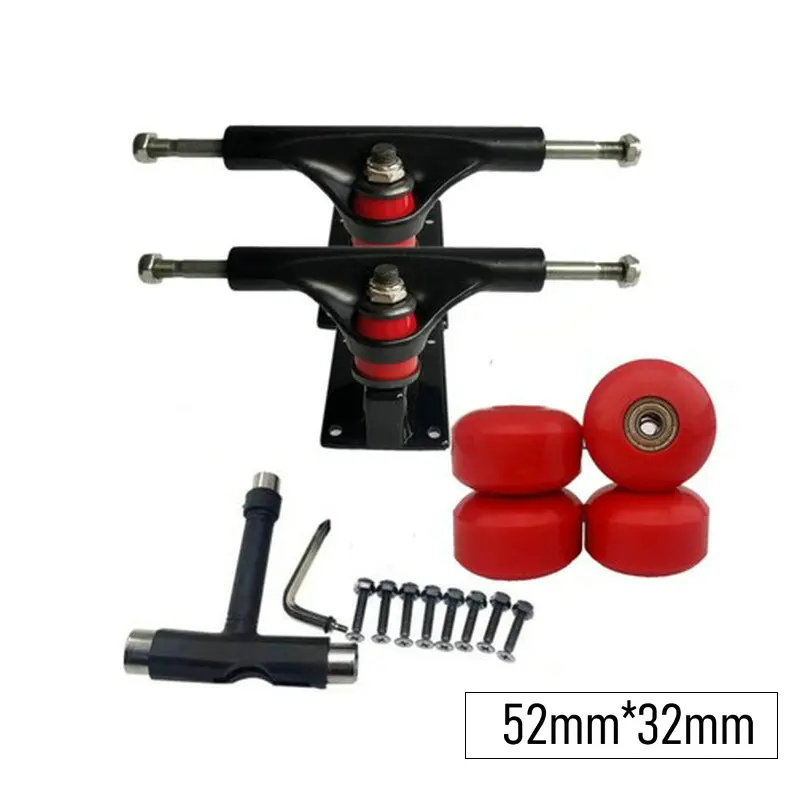 Staffa per Skateboard professionale a quattro ruote Skateboard Bridge brush Street Board doppia guerra accessori per camion da 5 pollici