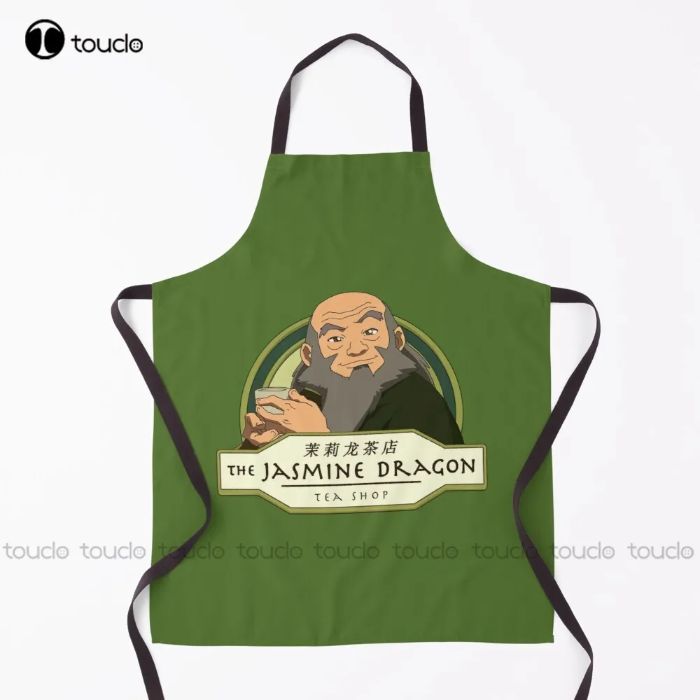 Iroh\'S Tea Shop From Avatar The Last Airbender Jasmine Dragon Iroh Zuko Fire Nation Earth Kingdom Tea Shop Apron Aprons