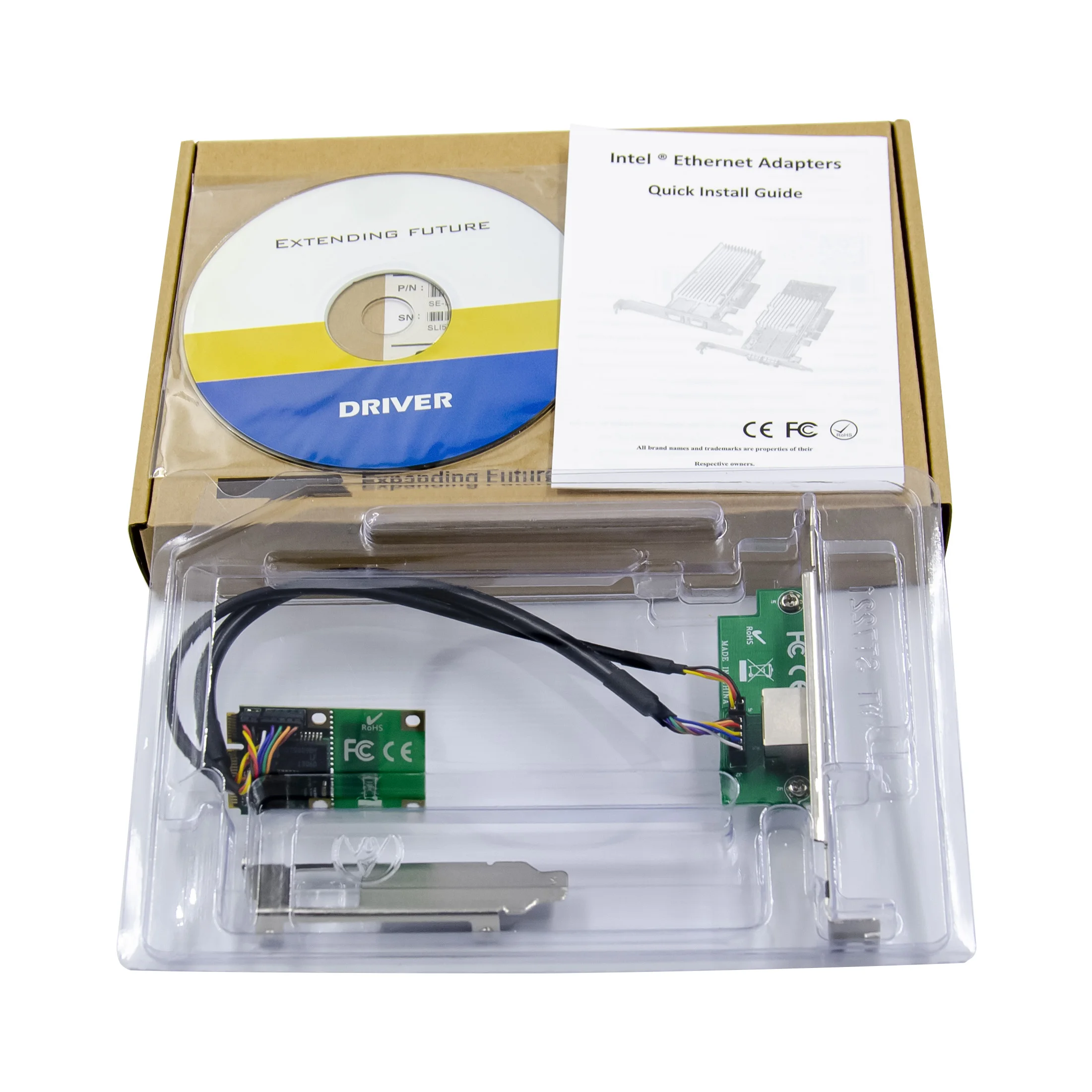 1 RJ45 Port MINI PCIE Gigabit Ethernet LAN Network CARD 1G Adapter CHIP INTEL82574 Mini PCI-Express 1000M Ethernet Server