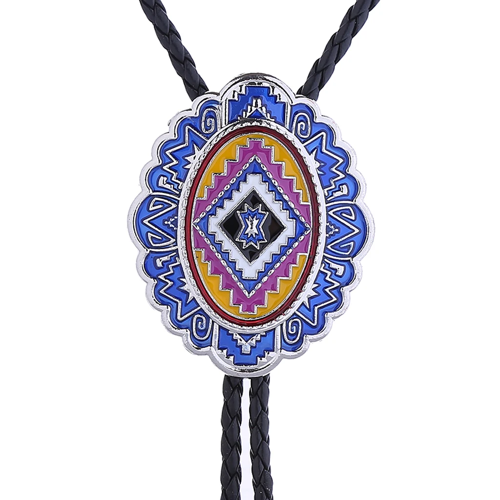 

New Indian totem bolo tie, personality American western cowboy bolo tie