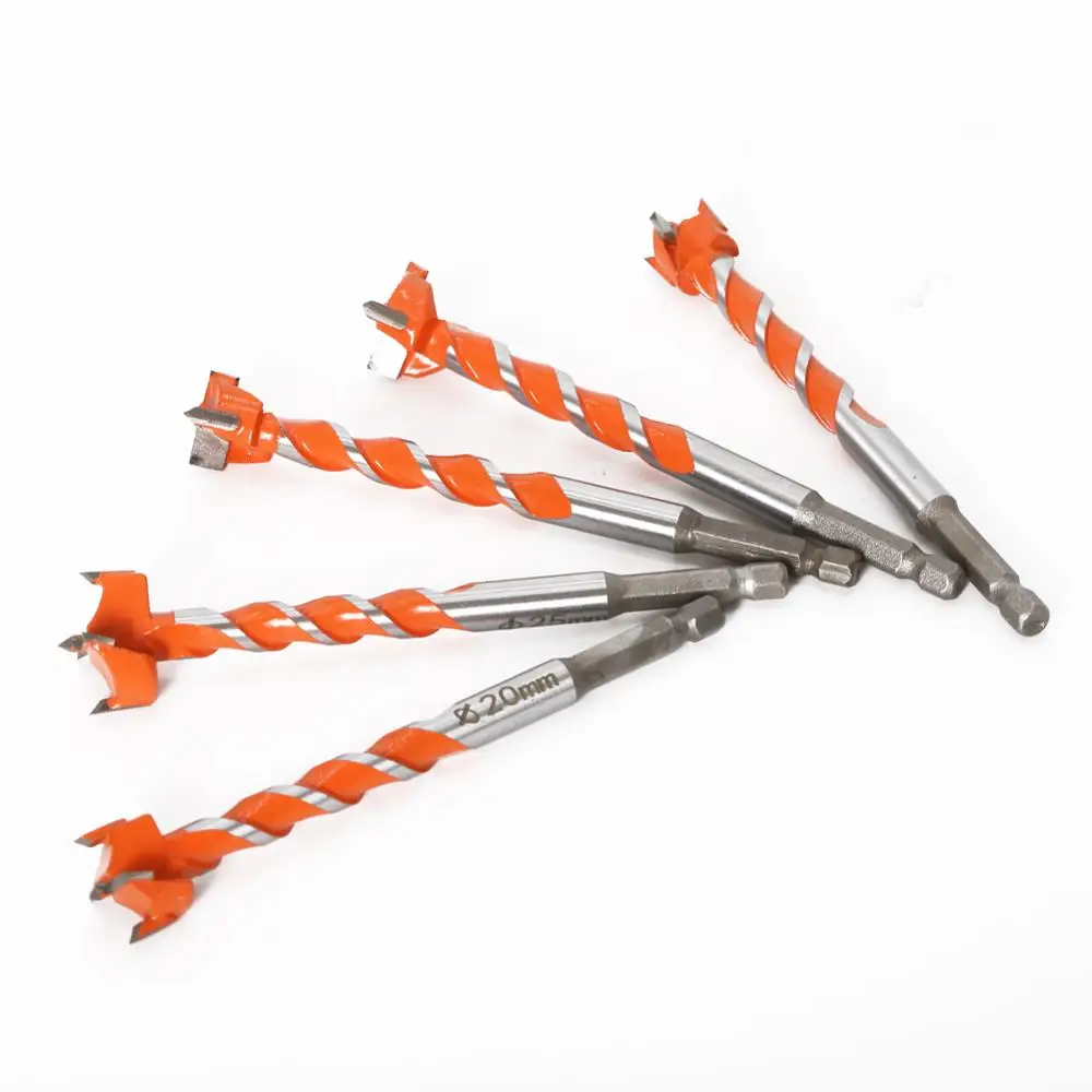 1PC 16Mm-25Mm Lagi Forstner Tips Alat Lubang Saw Cutter Engsel Membosankan Bor Bit Round shank Wolfram Karbida Cutte
