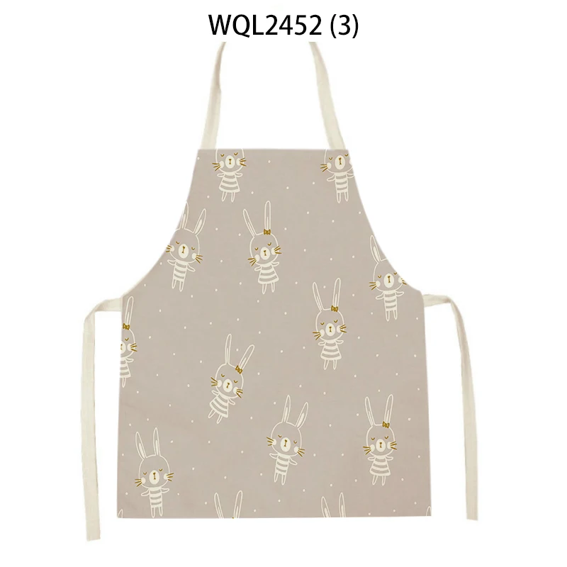 

Cartoon Snail Cute Bunny Woman In Kitchen Apron Bib Household Cleaning Household Cooking Dirt Resistant And Easy To Clean