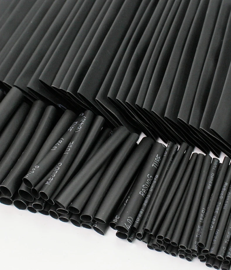 3：1 Thermoresistant Shrinking Tubing Assorted Wire Cable Insulation Sleeving ，Thermoresistant tube Heat Shrink wrapping kit