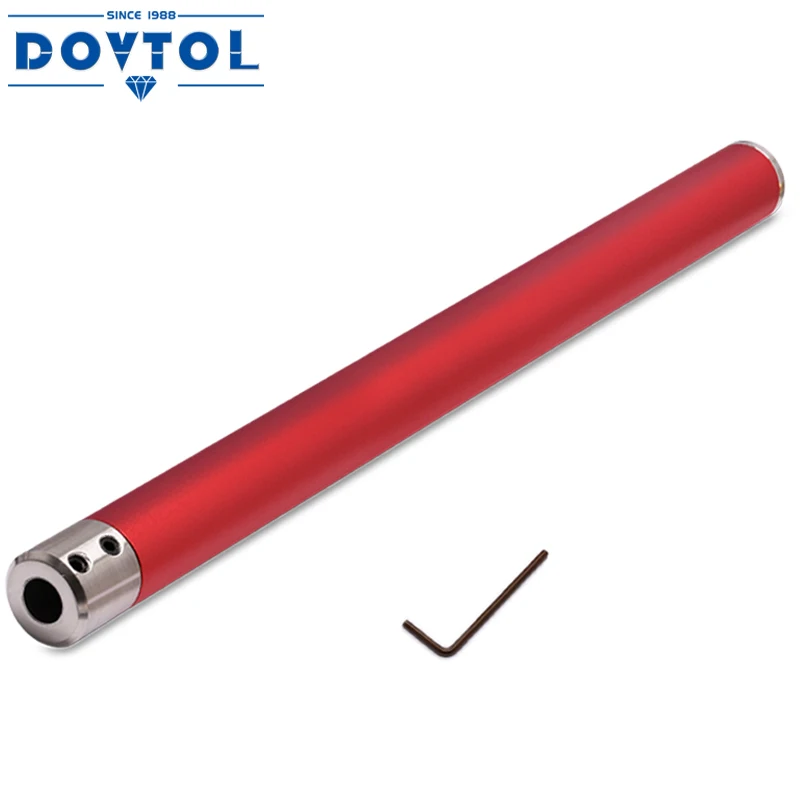 12mm Interchangeable Aluminum Alloy Grip Handle for Carbide Tipped Woodturning Lathe Tool Bar with Hexagon wrench