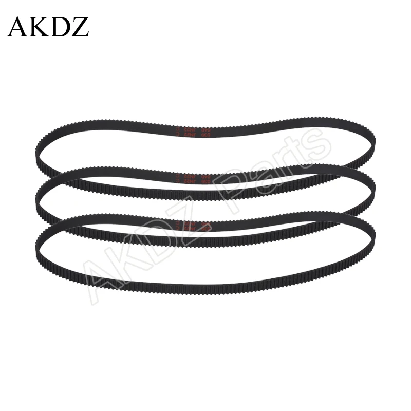 GT2 Closed Loop Timing Belt Rubber 110/122/158/200/400/610/1220mm 2GT BELT width 6mm suitably GT2 pulley for 3d printer parts